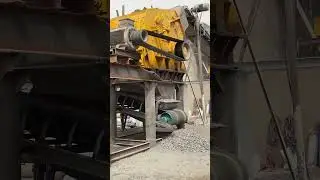 Stone production line in the mine #machine #sand #mining #quarry #equipment #stoneproducts