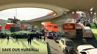 hubballi Flyover GROUND REALITIES