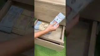 DIY Smart Bedside Table &ndash; Hidden Drawer for Money #videos #furniture #woodscraft #wood #money #diy