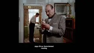 Hercule Poirot and James Japp-Something Queer Going On