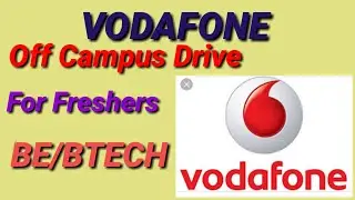 FRESHERS jobs || BE/BTECH JOBS|| FRESHERS JOBS//vodafone jobs//GPR TALKS