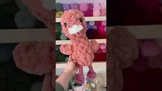 Glow UP UP UP💫🪿 #crochet  #crochetplushie