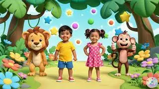Happy Dance Party! 🌈 | Fun Animated Song for Toddlers | Tiny Tunes Baby TV