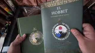 Unboxing libro de El Hobbit: Edición Ilustrada por J. R. R.Tolkien editorial Minotauro