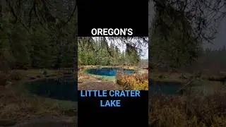 OREGON'S Little Crater Lake Mt Hood National Forest