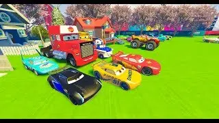 Colors Disney Pixar Cars 3 Cruz Ramirez Mcqueen learn colors