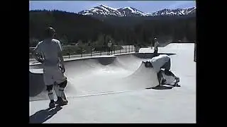 Dave Tuck at Concrete Challenge 2000 at Breckenridge skatepark