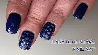 Easy Blue Star Nail Tutorial | Nail for Beginners
