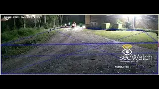 Loiterers are moved on from this private property, by secWatch Virtual Guards.