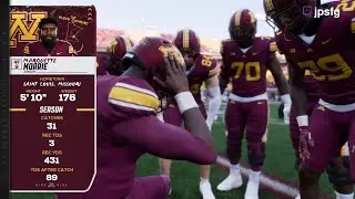 Jefe's Minnesota Dynasty Week 13 contest vs. Penn State (no commentary)