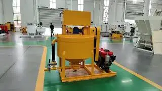 High speed high shear colloidal cement grout mixer