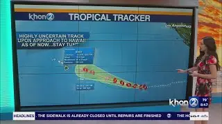 Hurricane Kiko is expected to cross the Central Pacific by tomorrow