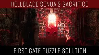 Hellblade Senua's Sacrifice First gate puzzle solution