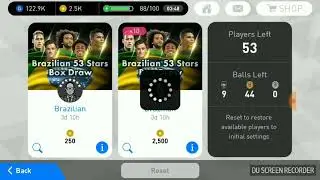 Brazilian 53 stars box draw *10