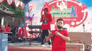 JALAN SEHAT HUT RI 78 PEDURUNGAN LOR - Sambutan ketua panitia