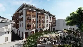 Swahili Forodhani Centre(Mombasa)-Architecture Cinematic Animation