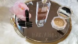 Туалетный столик в стиле Louis Vuitton, сделанный своими руками в виде долларовой ёлки ​​| Роскошные идеи домашнего декора 2019 года. Дешёвый лайфхак