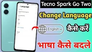 How to change language in tecno spark go2 | Tecno spark go2 me language kaise change kare | Language