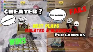 9 MINS OF BEST PLAYS ▶️ ISOLATED & BLACKOUT - CLIPS ✅️ | CODM (BR) #callofdutymobile