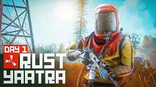 Dominating the Server on Day 1 🚀 SERVER FRESH WIPE - New Base Design #RustYatra