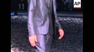 Models in Amish suits skulk the Dior catwalk