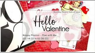 Plan with Me - Hello Valentine (Happy Planner)
