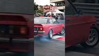 Ford Capri drifting.  #ford #fordcapri #drifting