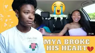 MYA TOLD MYKEL THAT SHE WANTED HIM TO BE HER BRO! (He Cried)