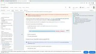 How to start an SQL service on Google Cloud Platform