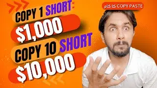 Copy & Paste YouTube Shorts- Insane Money 2024! ( $133,000/mo PROOF) STEP BY STEP