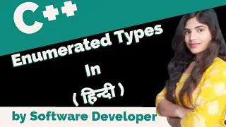 C++ Programming | Enumerated Types | Definition And Use | Explained with example | InfoByte | CSE