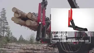 Komatsu Forest Load space - More flexibility and productivity