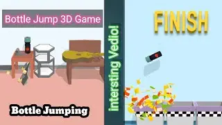 Bottle Jumping Game  Game for kids Bottle Jump 3D