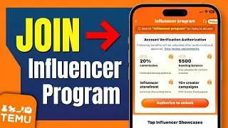 How To Join the Temu Influencer Program | Temu Influencer Program Application Process