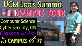 UCM Lee’s Summit Campus Tour | University of central Missouri campus tour in telugu | Bhavya #ucm