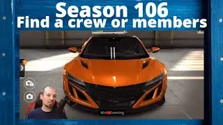 CSR2, season 106 find a crew or find crew members,  106 crew recruitment