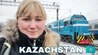🇰🇿Я ПОЕХАЛА НА ПОЕЗДЕ ИЗ КАЗАХСТАНА В КИТАЙ 🇨🇳 Станция АЛМАТЫ - ТРАНССИбирСКАЯ ЖЕЛЕЗНАЯ ДОРОГА