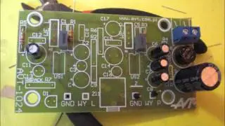 DIY Headphone amplifier on TDA 7233 chip. Part I