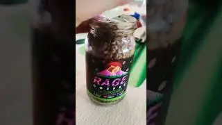 rage coffee ☕🍩 hazelnut favour 🌰🎋#coffee #coffeelover  #ragecoffee