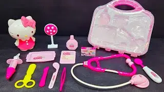 3 Minutes Satisfying with Unboxing Hello Kitty Doctor Set Miniature Toys ASMR No Talking
