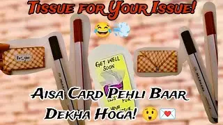 DIY Get Well Soon Card ✨ | Tissue for Your Issue! 🏥💌 | Handmade Craft Idea #viralvideo
