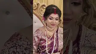 bridal reception look