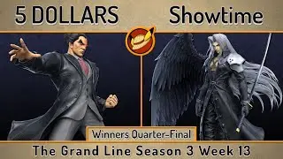 GL S3W13 | 5 DOLLARS (Kazuya) vs Showtime (Sephiroth) | Winners Quarters | SSBU Ultimate Tournament