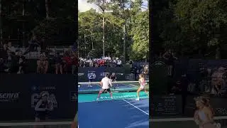Are you kidding me?! Christian Alshon and Parris Todd playing pickleball on another planet 🔥