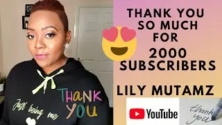 WOW 2000 SUBSCRIBERS THANK YOU!!! 2K #GeloWaPaZed #NoShortCuts #YouTuber #YouTubecreator #Thankyou