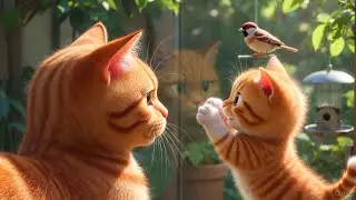 Best Cat Videos for Kids ~ Mama Cat and Kitten Fun 🐱📹