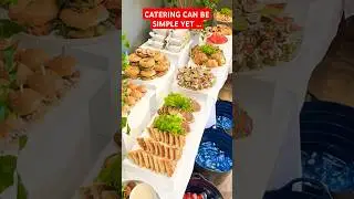 CATERING SIMPLE IDEAS #food #catering #foodie