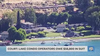 Court: lake condo operators owe $58,800 in suit