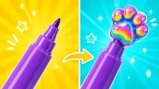 🎨📚 Kreative Schul-Hacks, die du UNBEDINGT nutzen solltest! 😱 Geniale Klassen-Tricks & Spa&szlig;ige DIYs