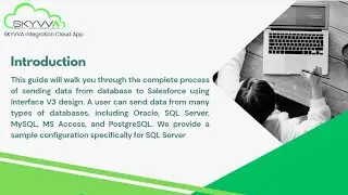 How to push data from Database to Salesforce using Interface V3 Design?